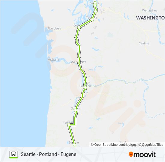 Mapa de FLIXBUS 2110 de autobús