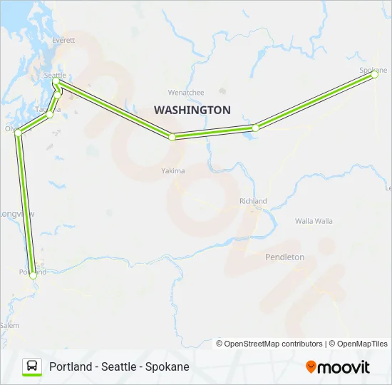 FLIXBUS 2120 Bus Line Map