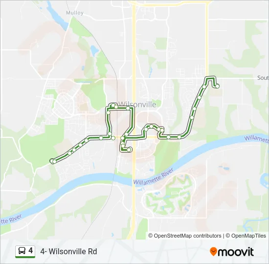 4 Bus Line Map