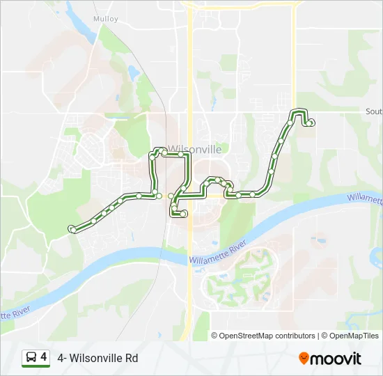 4 Bus Line Map