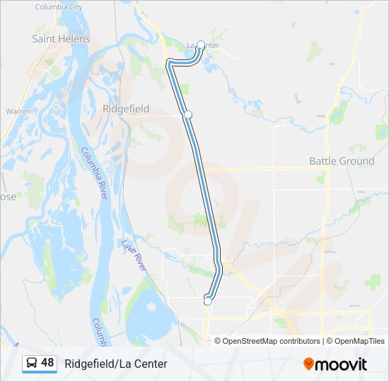 48 Bus Line Map