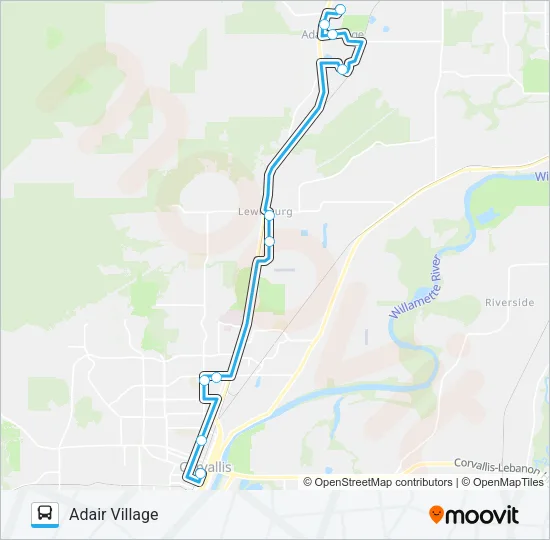 99 EXPRESS Bus Line Map