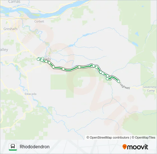 VILLAGES SHUTTLE Bus Line Map