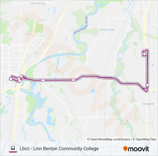 CAMPUS CONNECTOR Bus Line Map