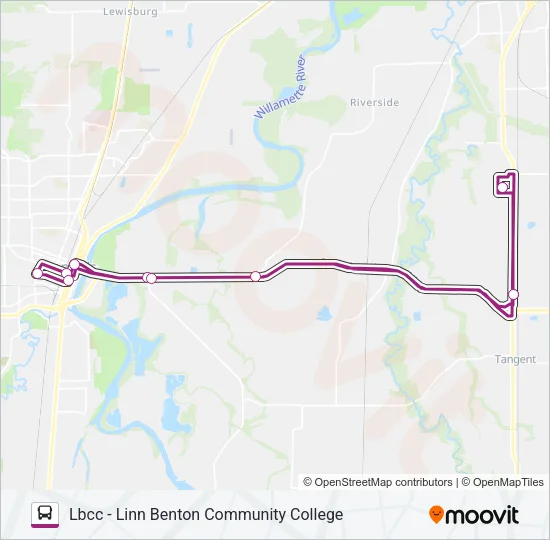 CAMPUS CONNECTOR Bus Line Map