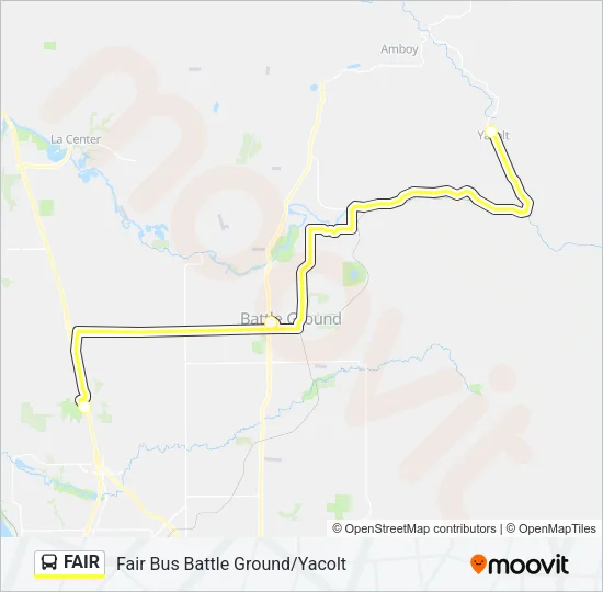 FAIR Bus Line Map