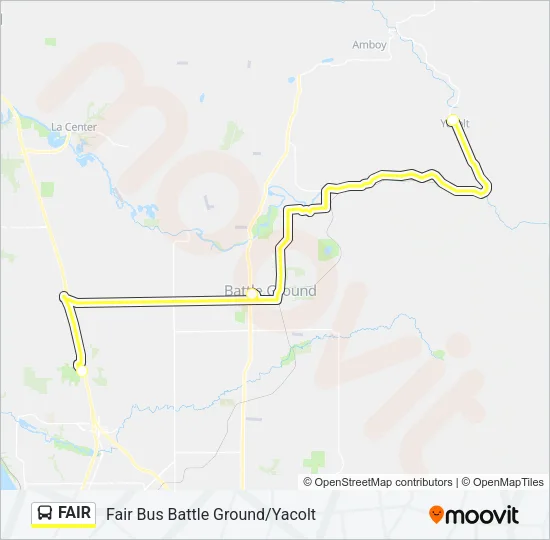 FAIR Bus Line Map