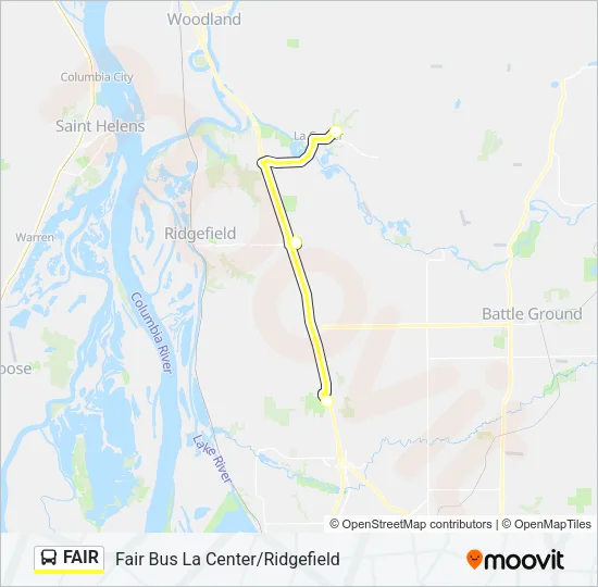 FAIR Bus Line Map