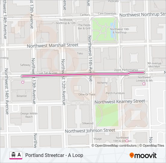 A Streetcar Line Map
