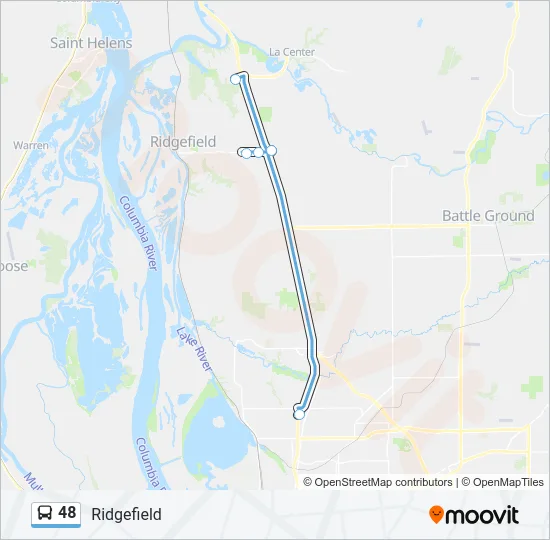 48 Bus Line Map