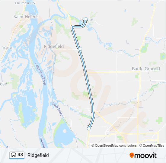 48 Bus Line Map