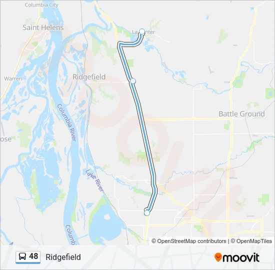 48 Bus Line Map