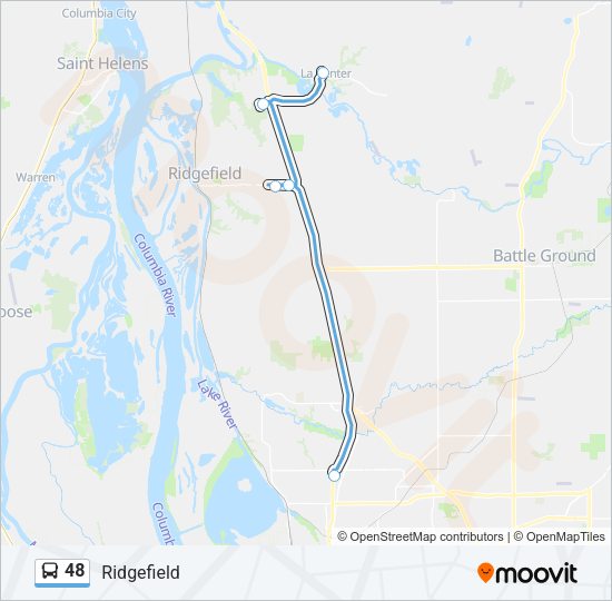 48 Bus Line Map