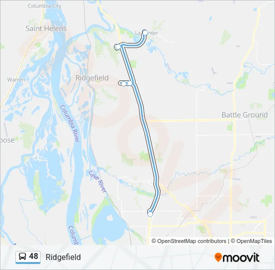 48 Bus Line Map