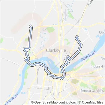 71 Route: Schedules, Stops & Maps - Allison Lane Via Middle Road