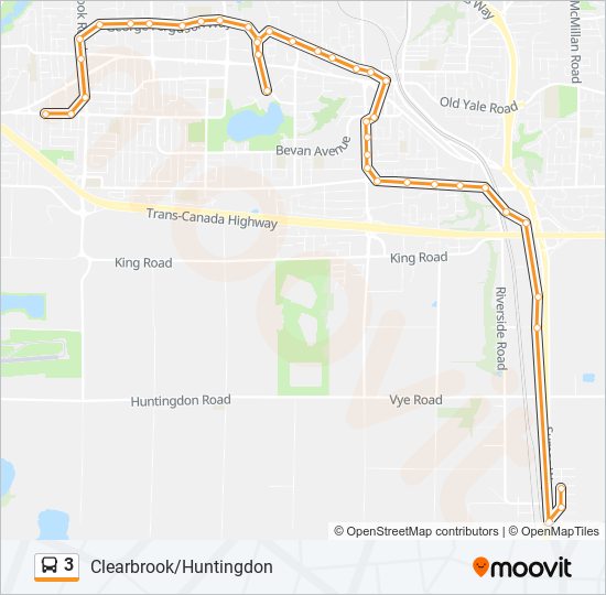 57 Route: Schedules, Stops & Maps - Riverside/Bc Junction (Updated)