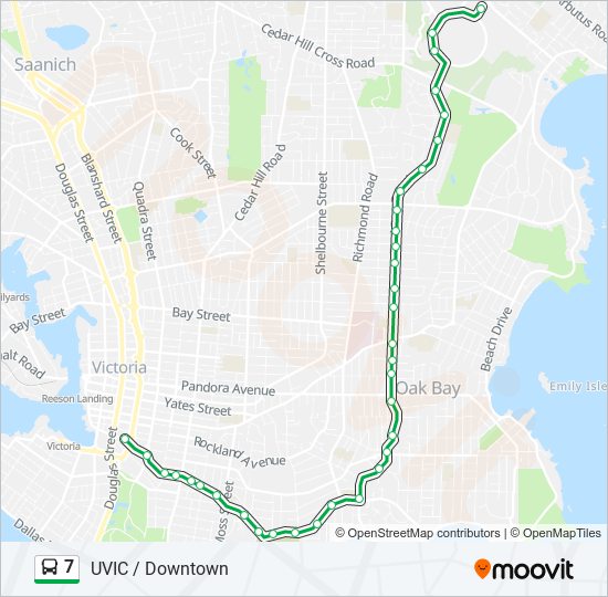 Bus Downtown From My Location 7 Route: Schedules, Stops & Maps - Downtown - To 21 Interurban (Updated)