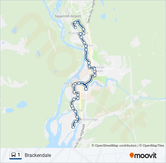 1 Route Schedules Stops Maps Downtown Updated