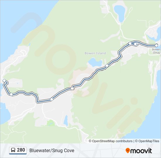 280 Route Schedules, Stops & Maps Bluewater