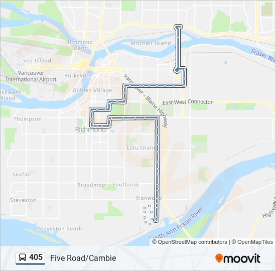 405 Route Schedules Stops Maps Five Road Updated   4906089 