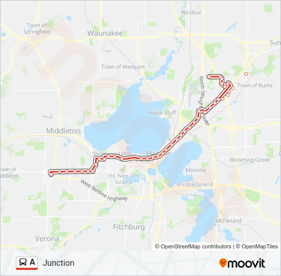 A Bus Line Map