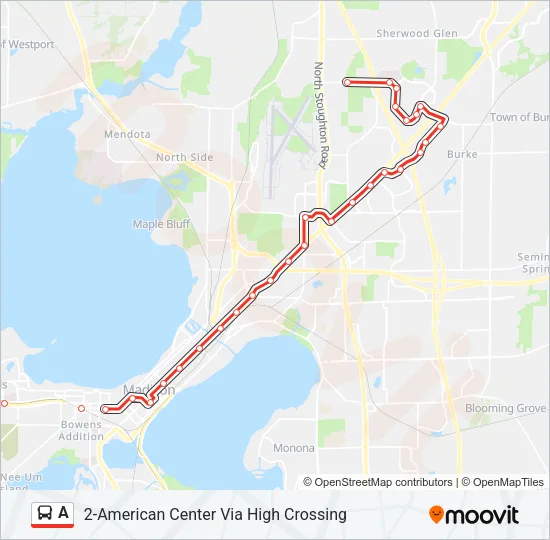 A Bus Line Map