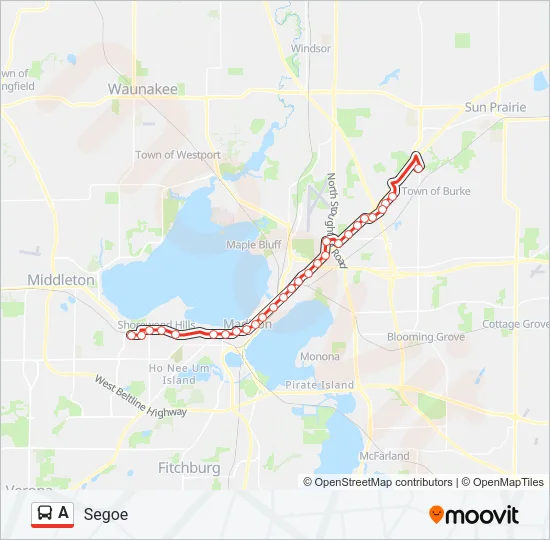 A Bus Line Map