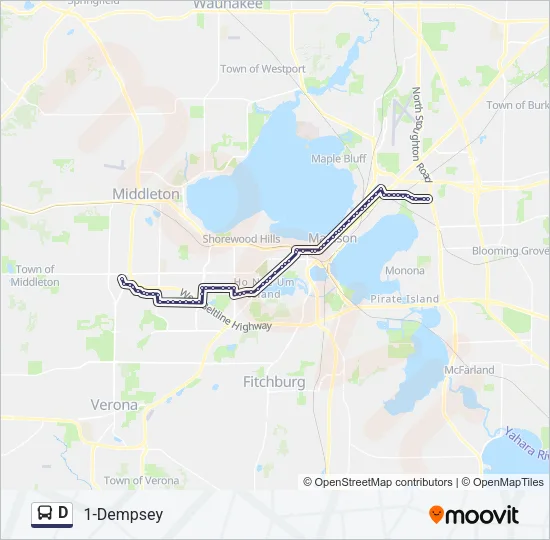 D Bus Line Map