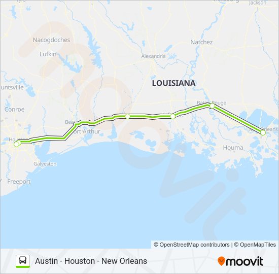 FLIXBUS 2211 Bus Line Map