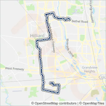 21 Route: Schedules, Stops & Maps - N Murray Hill Rd & Beacon Hill