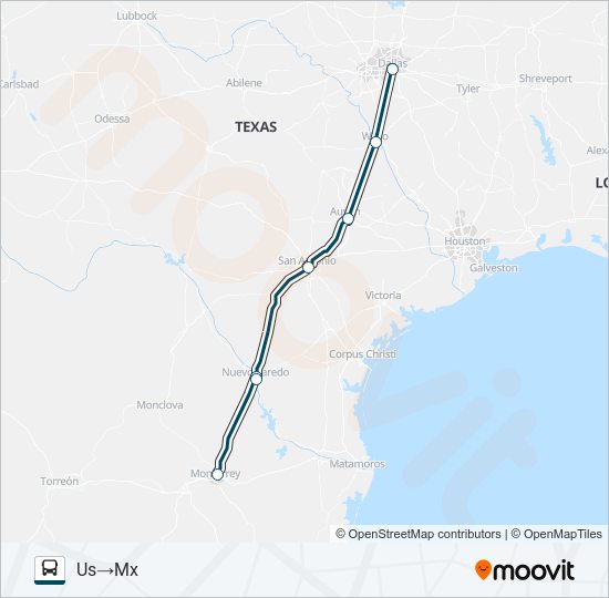 greyhound us1160 Route: Schedules, Stops & Maps - Dallas Bus Station‎→