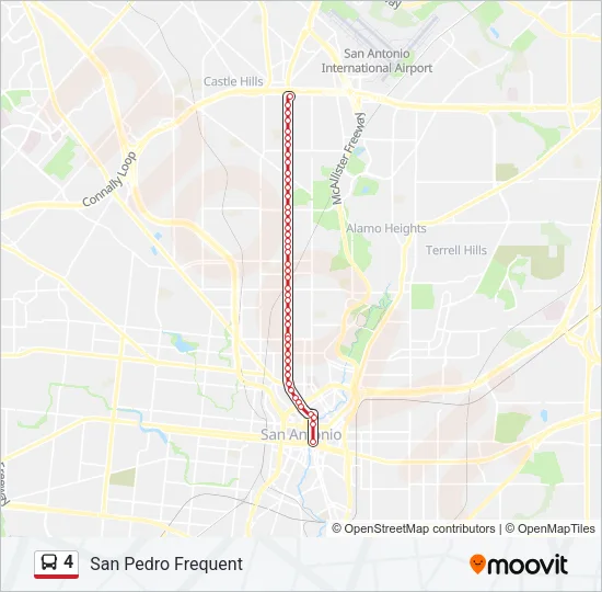 4 Bus Line Map