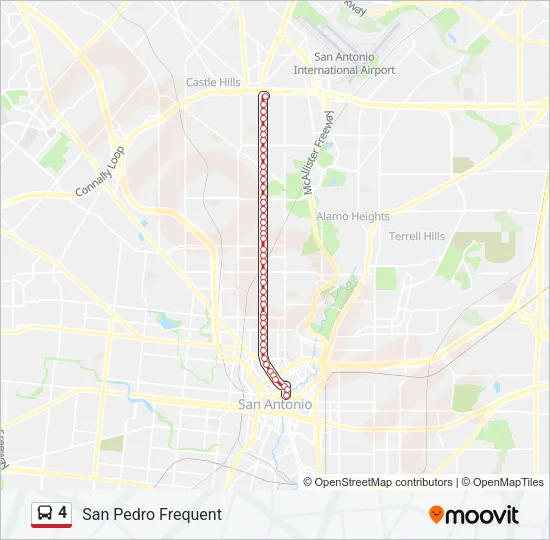 4 Bus Line Map