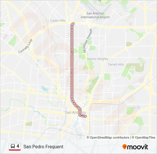 4 Bus Line Map