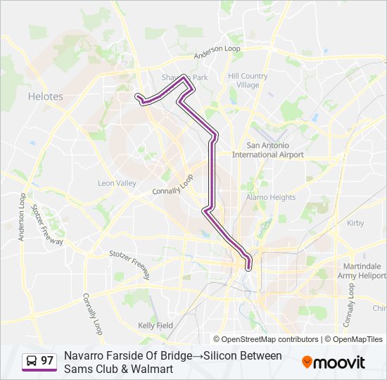 Ruta 97: horarios, paradas y mapas - Navarro Farside Of Bridge‎→Silicon  Between Sams Club & Walmart (Actualizado)