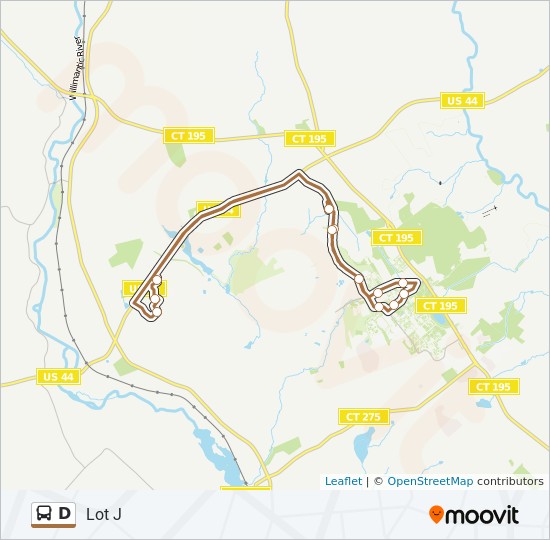 D Route Schedules Stops Maps Lot J