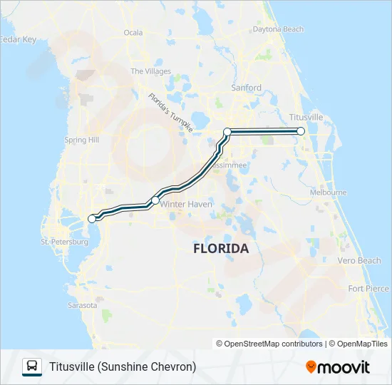 GREYHOUND US0770 Bus Line Map