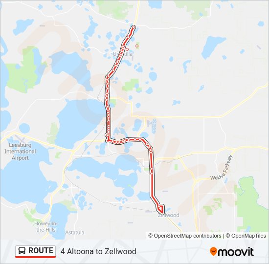 ROUTE Bus Line Map