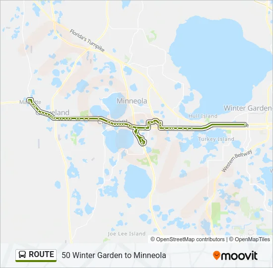 ROUTE Bus Line Map