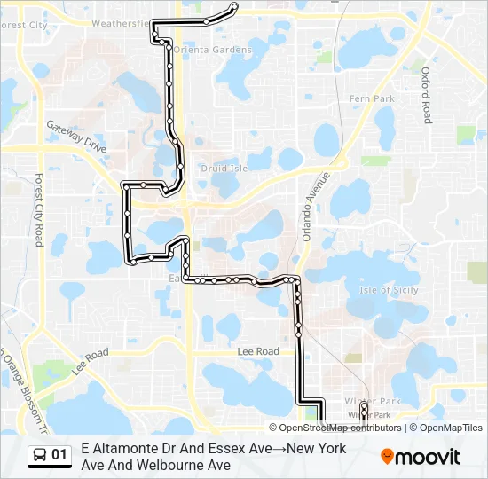 01 Bus Line Map
