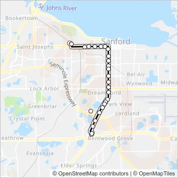34 Route: Schedules, Stops & Maps - W Airport Blvd & W Sr-46‎→N