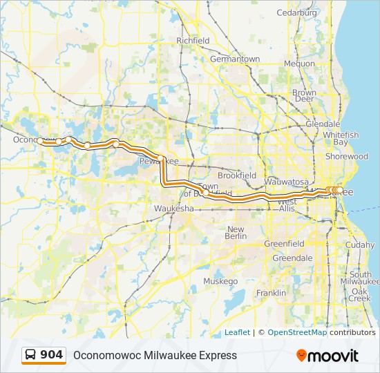 904 Route Schedules Stops Maps Collins Cross Parking Lot Wisconsin Cass