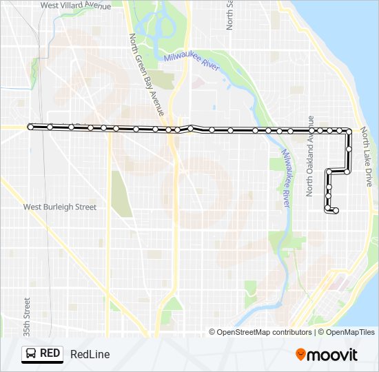 Mapa de RED de autobús