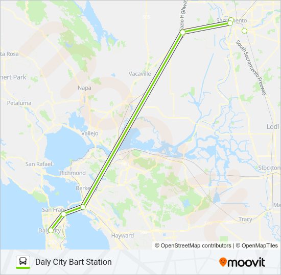 FLIXBUS 2062 Bus Line Map