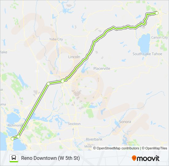 FLIXBUS 2064 Bus Line Map