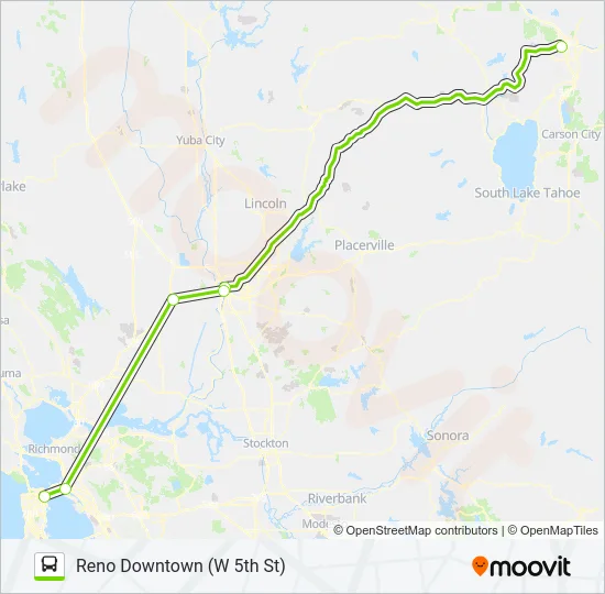 FLIXBUS 2064 Bus Line Map