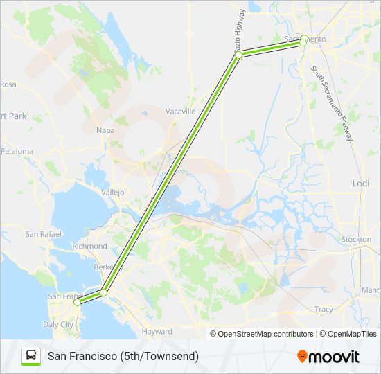FLIXBUS 2064 Bus Line Map