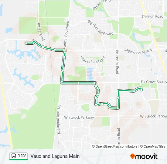 112 Bus Line Map