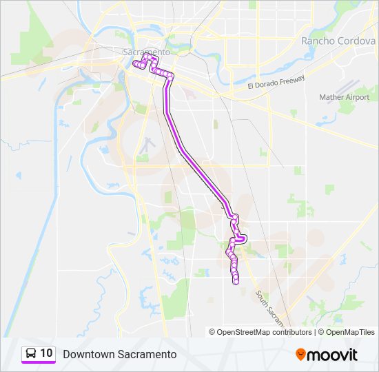 10 Bus Line Map