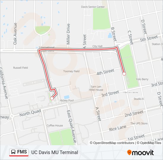 FMS Bus Line Map